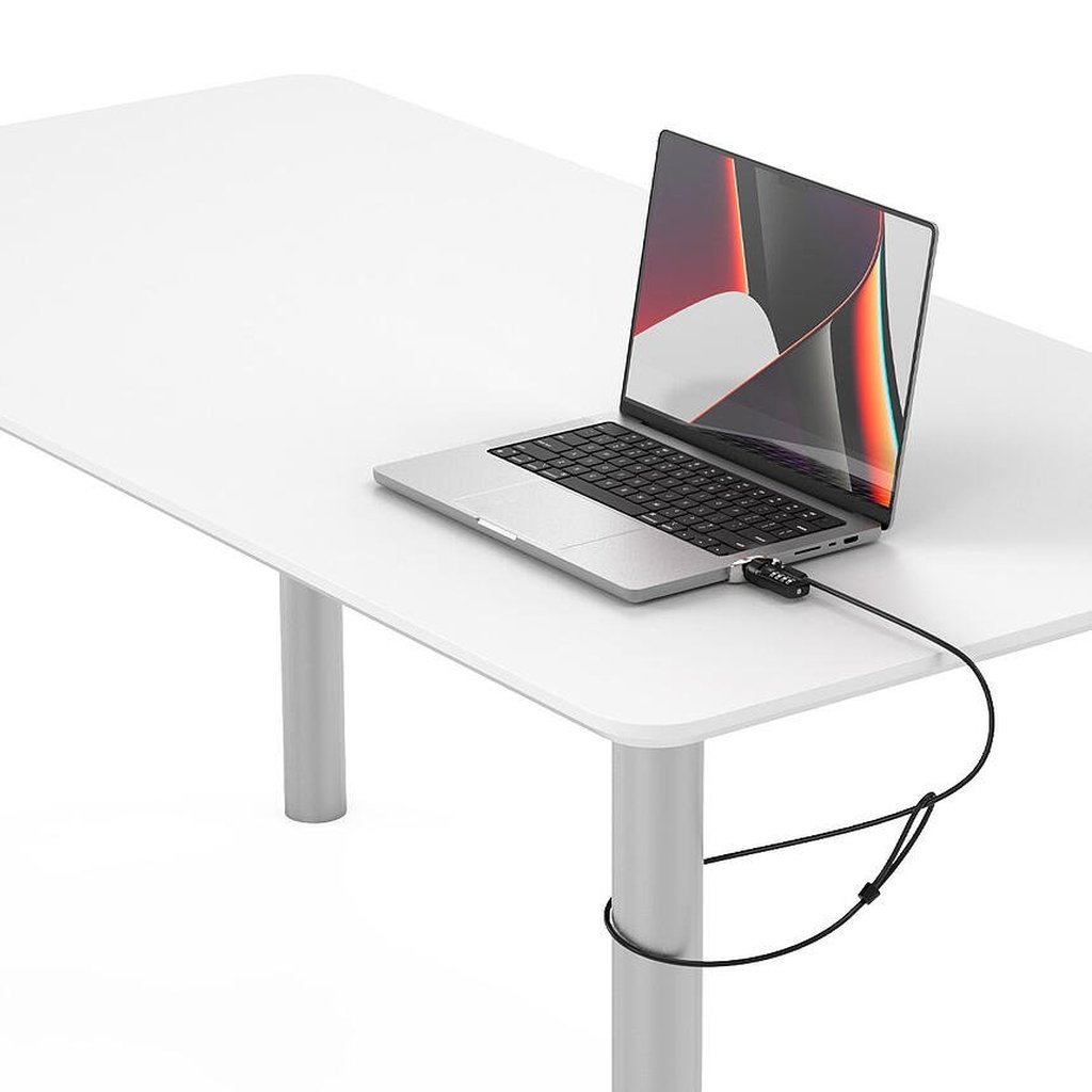 Compulocks Ledge Adapter for MacBook Pro 14-inch (M1/M2/M3/M4/M5) with Combination Cable Lock - Image 5