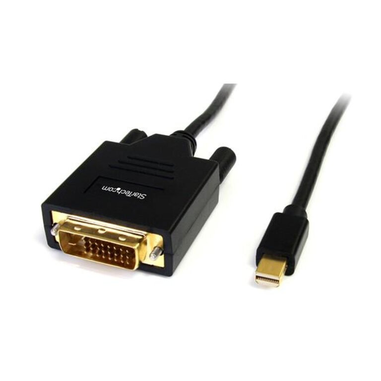 StarTech.com 6ft (1.8m) Mini DisplayPort to DVI Cable - Mini DP to DVI Adapter Cable - 1080p Video - Passive mDP to DVI-D Singl