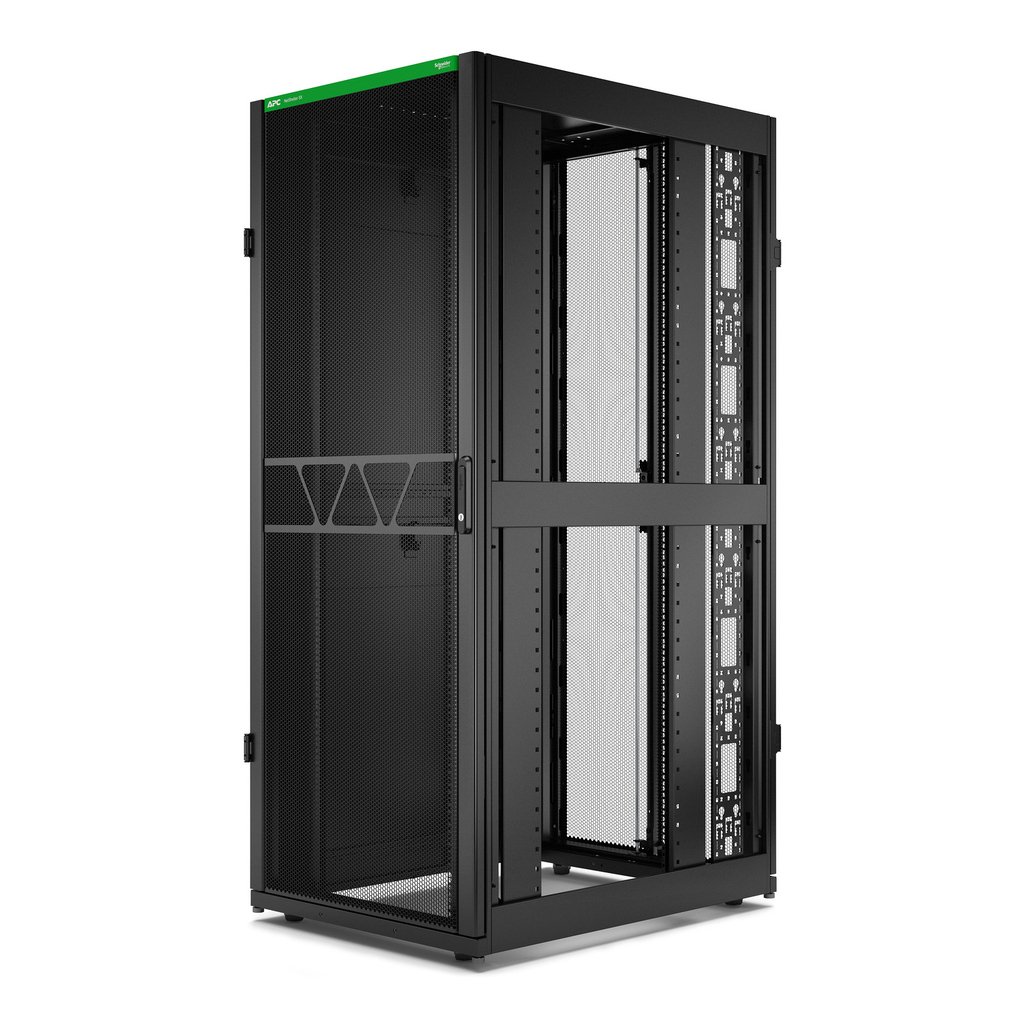 APC NetShelter SX Server Rack Gen 2, 42U, 1991H x 800W x 1070D mm, with Sides, Black - Image 3