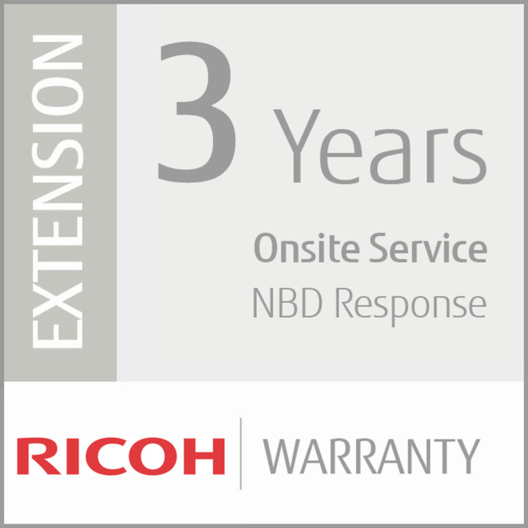 Ricoh 3 Year Extended Warranty (Low-Vol Production)