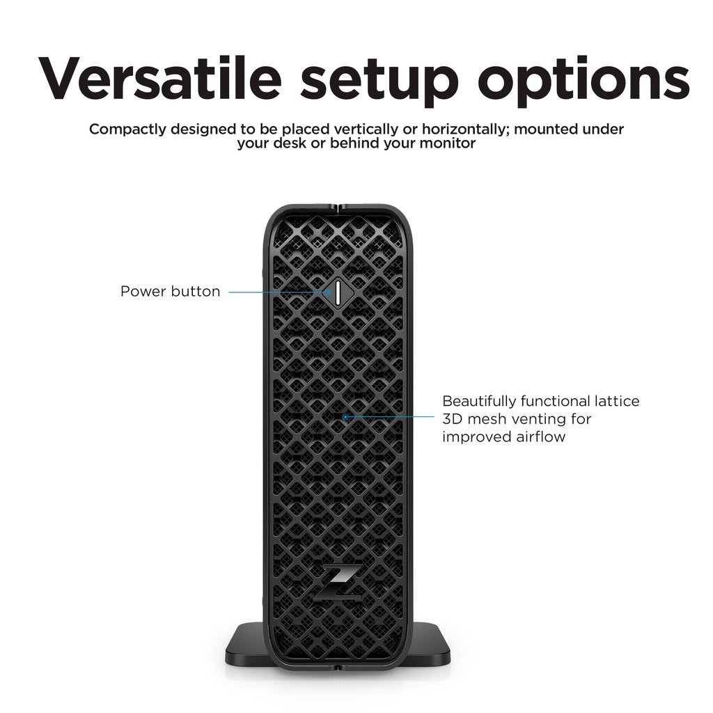 HP Z2 G9 Intel® Core™ i9 i9-12900K 32 GB DDR5-SDRAM 1 TB SSD NVIDIA RTX A2000 Windows 11 Pro Mini PC Workstation Bla - Image 8