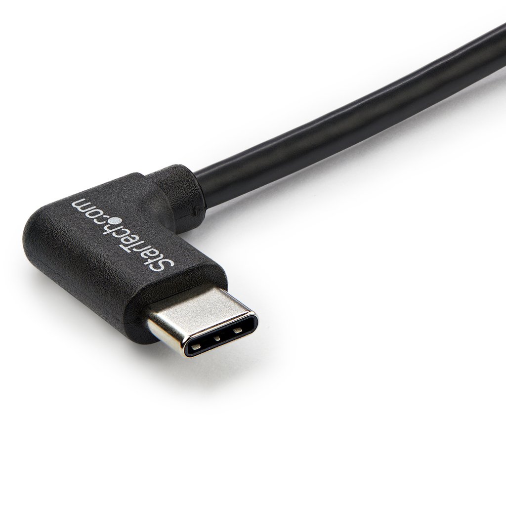 StarTech.com Right-Angle USB-C Cable - M/M - 1 m (3 ft.) - USB 2.0 - Image 6