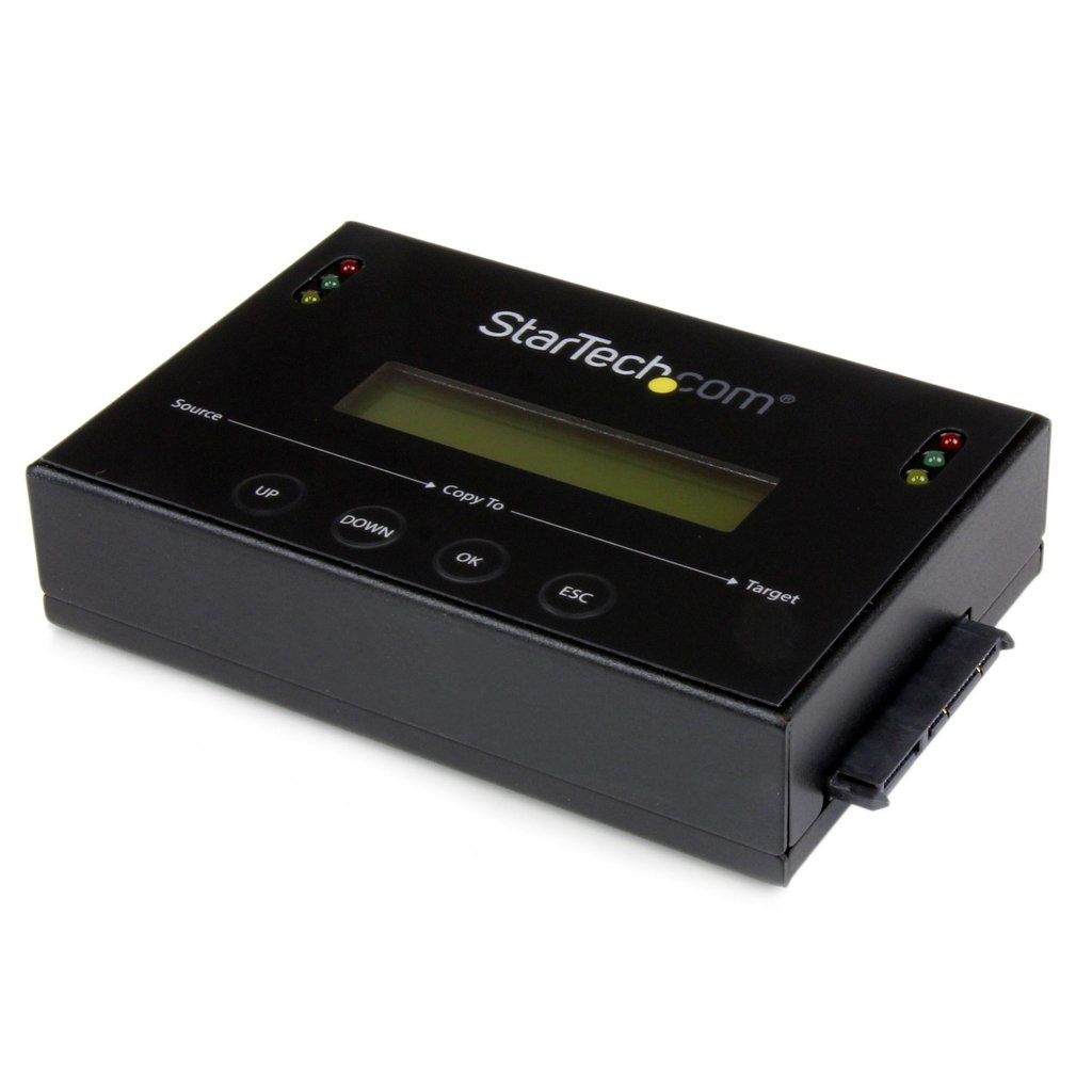 StarTech.com 1:1 Standalone Hard Drive Duplicator with Disk Image Manager For Backup and Restore, Store Several Disk Images on
