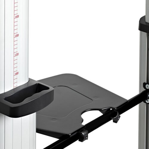 StarTech.com Dual TV Cart for 37-60in VESA TVs up to 110lb/50kg each - Height Adjustable TV Mount, Mobile Display Cart w/ Equip - Image 8