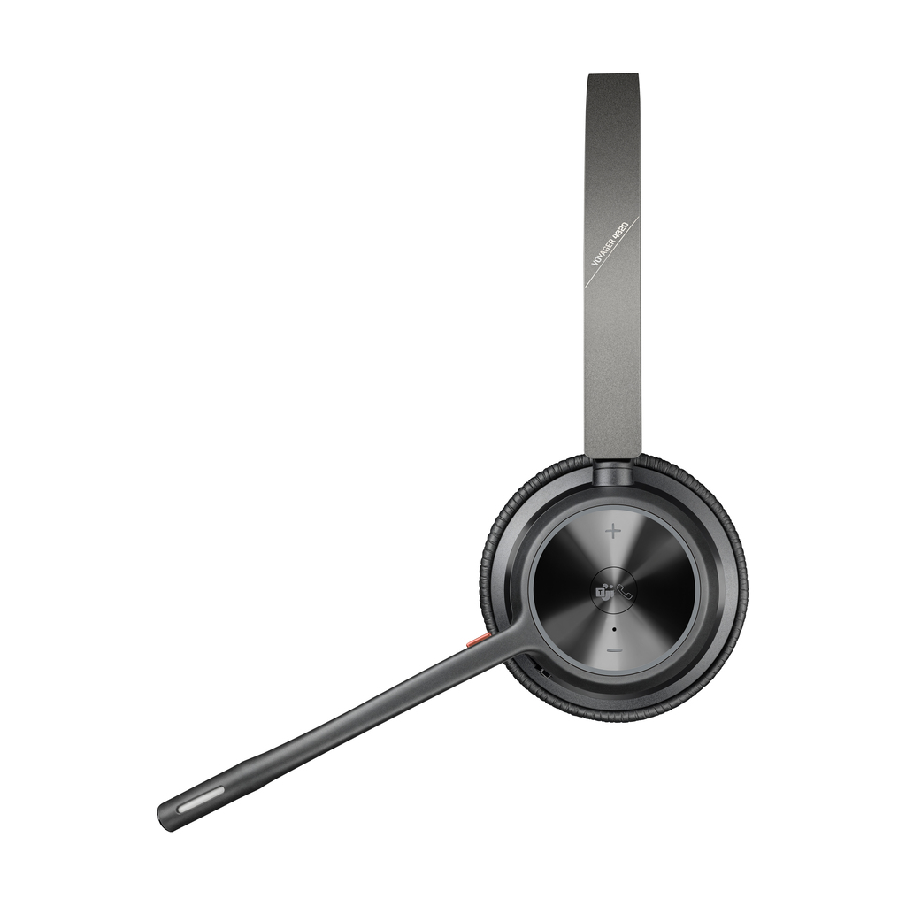 POLY Voyager 4320-M Microsoft Teams Certified Headset +BT700 dongle +Charging Stand - Image 3