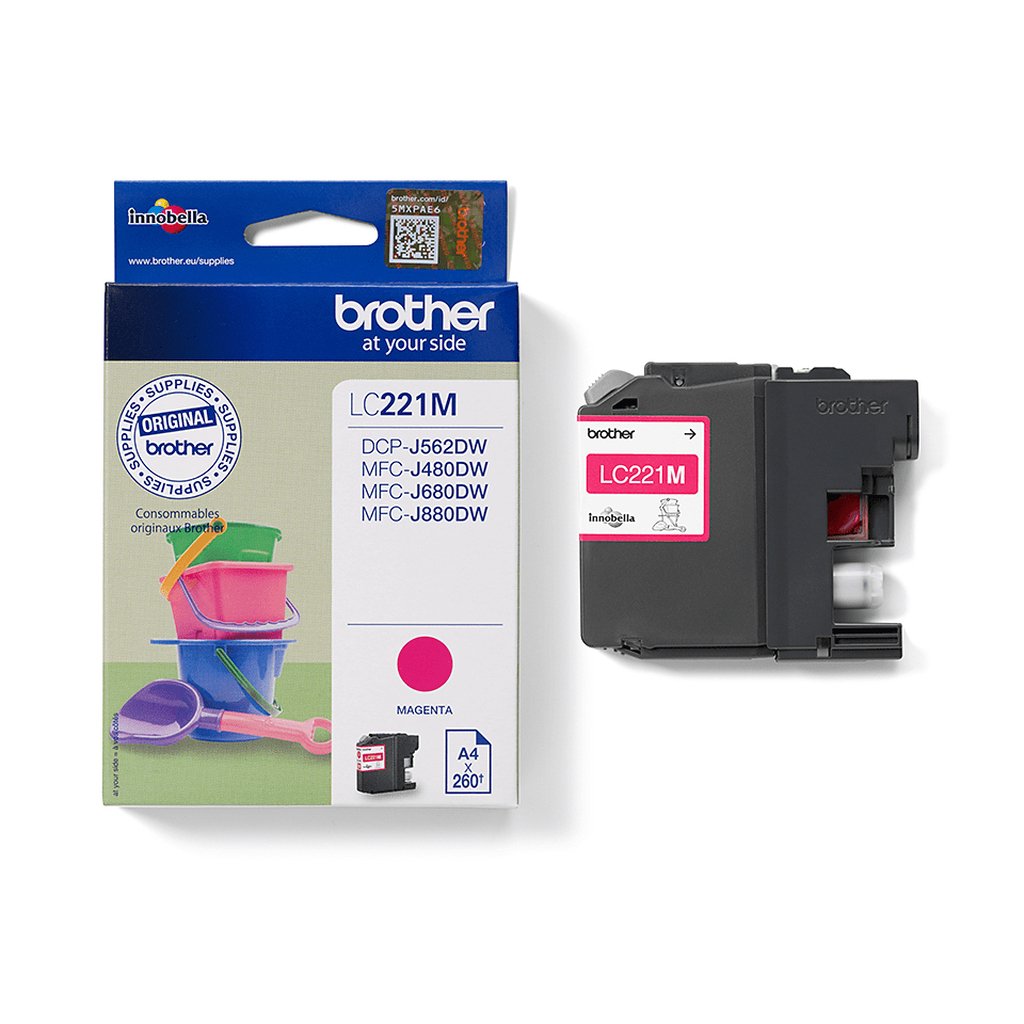 Brother LC221M ink cartridge 1 pc(s) Original Magenta - Image 3