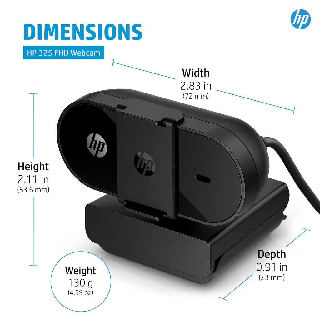 HP 325 FHD Webcam - Image 13