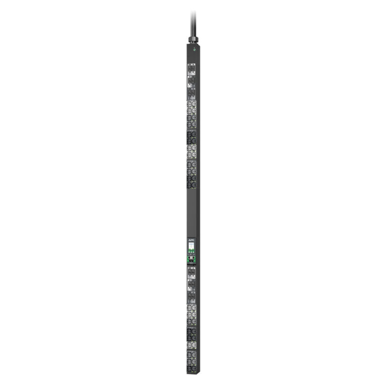 APC NetShelter Rack PDU Advanced, Switched Metered Outlet, 3Phase, 43.5kW 400V 63A or 34.6kW 415V 60A, 42 Outlets, IEC309