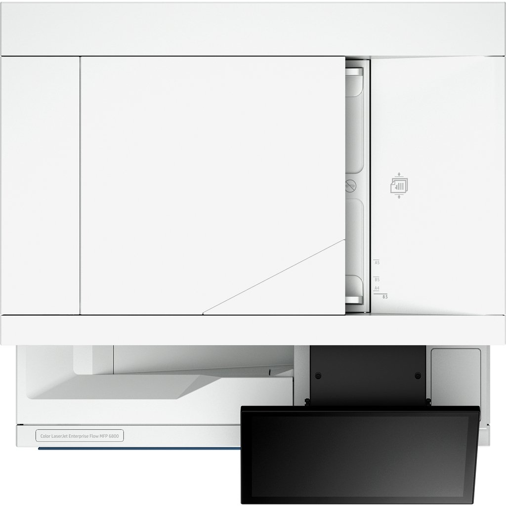HP Color LaserJet Enterprise Flow MFP 6800zf Printer - Image 8