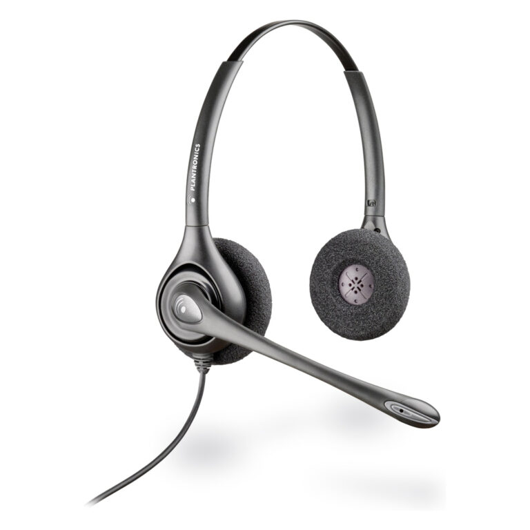 POLY HW261N Supraplus Binaural Dual Headset +Pouch
