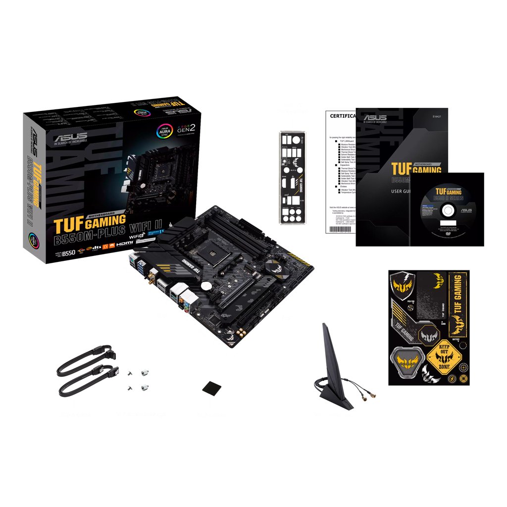 ASUS TUF GAMING B550M-PLUS WIFI II AMD B550 Socket AM4 micro ATX - Image 8