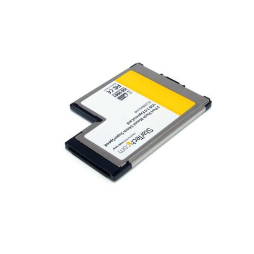 StarTech.com 2 Port Flush Mount ExpressCard 54mm SuperSpeed USB 3.0 Card Adapter with UASP Support - Image 2