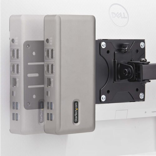 StarTech.com VESA Mounting Bracket for NUC/Thin Clients or Laptop Docking Stations, VESA 75x75/100x100 Compatible Extension Pla - Image 9