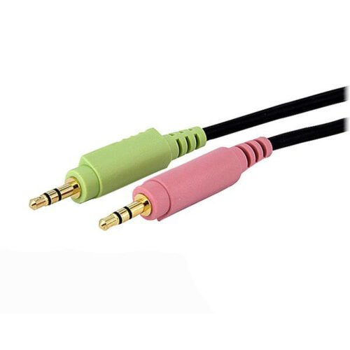 StarTech.com 10ft 4-in-1 USB Dual Link DVI-D KVM Switch Cable w/ Audio & Microphone - Image 6