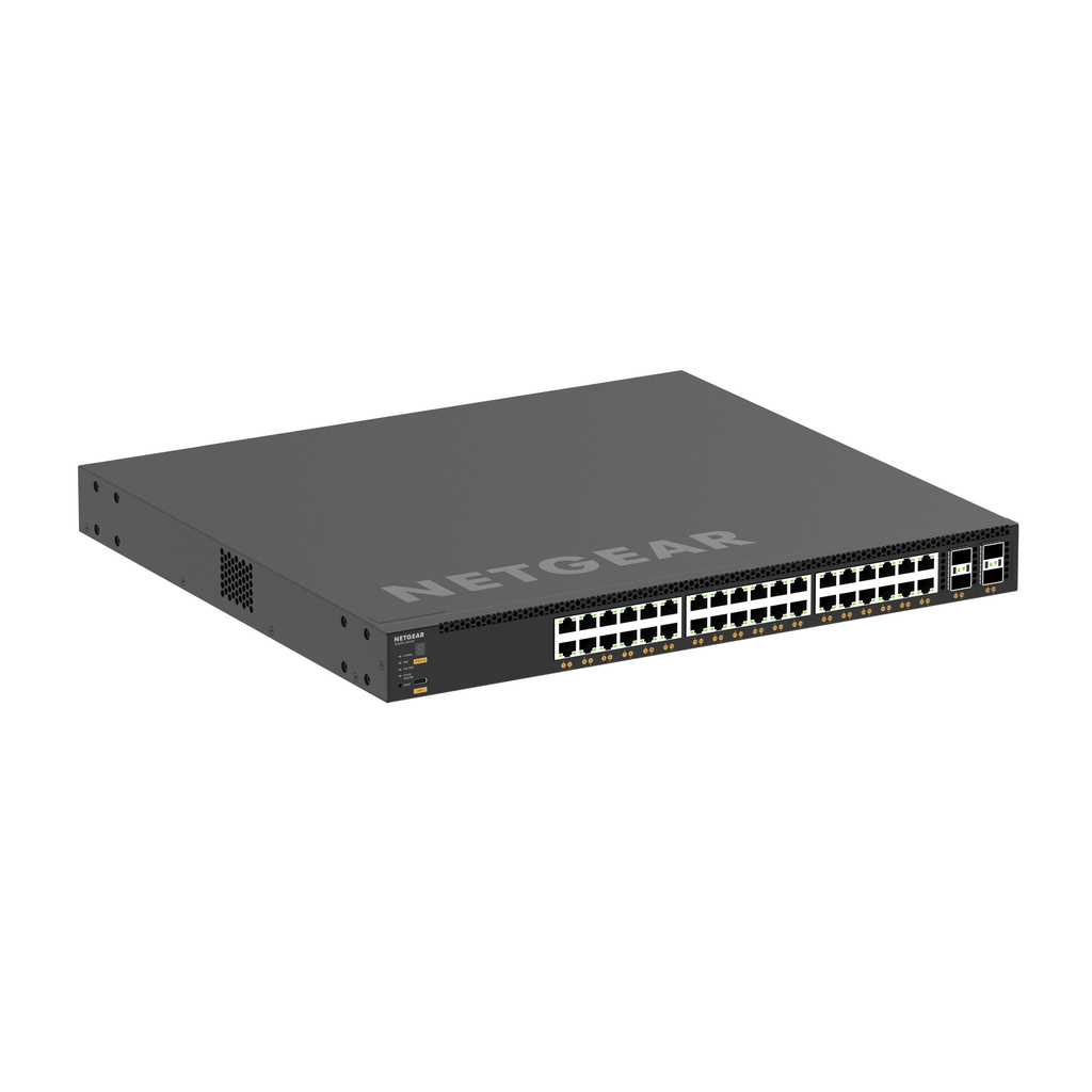 NETGEAR XSM4340CV Managed L3 10G Ethernet (100/1000/10000) Power over Ethernet (PoE) 1U Black - Image 2