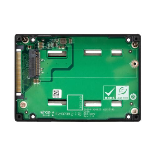 QNAP QDA-UMP4 storage drive enclosure SSD enclosure Black 2.5" - Image 4