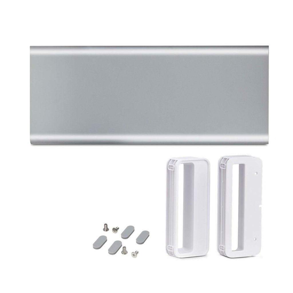 StarTech.com Ergonomic Monitor Riser Stand, Up to 33lb/15kg, Fixed height 3.5in/9cm, Desktop Computer Monitor/Laptop Riser, Ste - Image 2