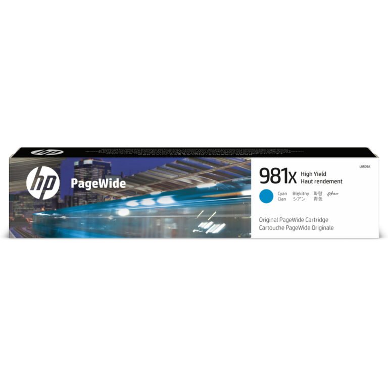 HP 981X High Yield Cyan Original PageWide Cartridge