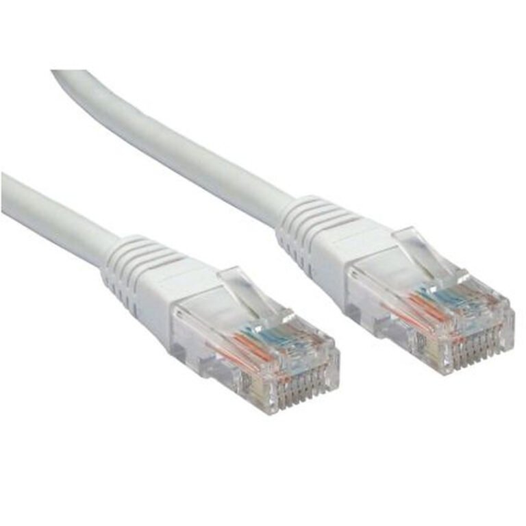 C2G 1m Cat5e RJ-45 m/m networking cable White