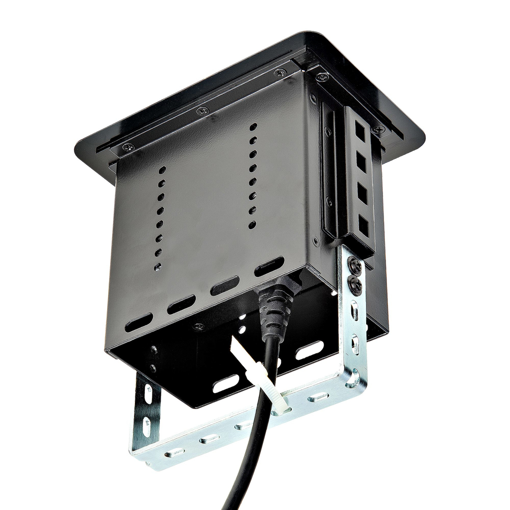 StarTech.com Conference Table Power Center with 1x CE Certified BS1363 AC Outlet & 2x USB BC 1.2 - Recessed In-Table/Desk Power - Image 5