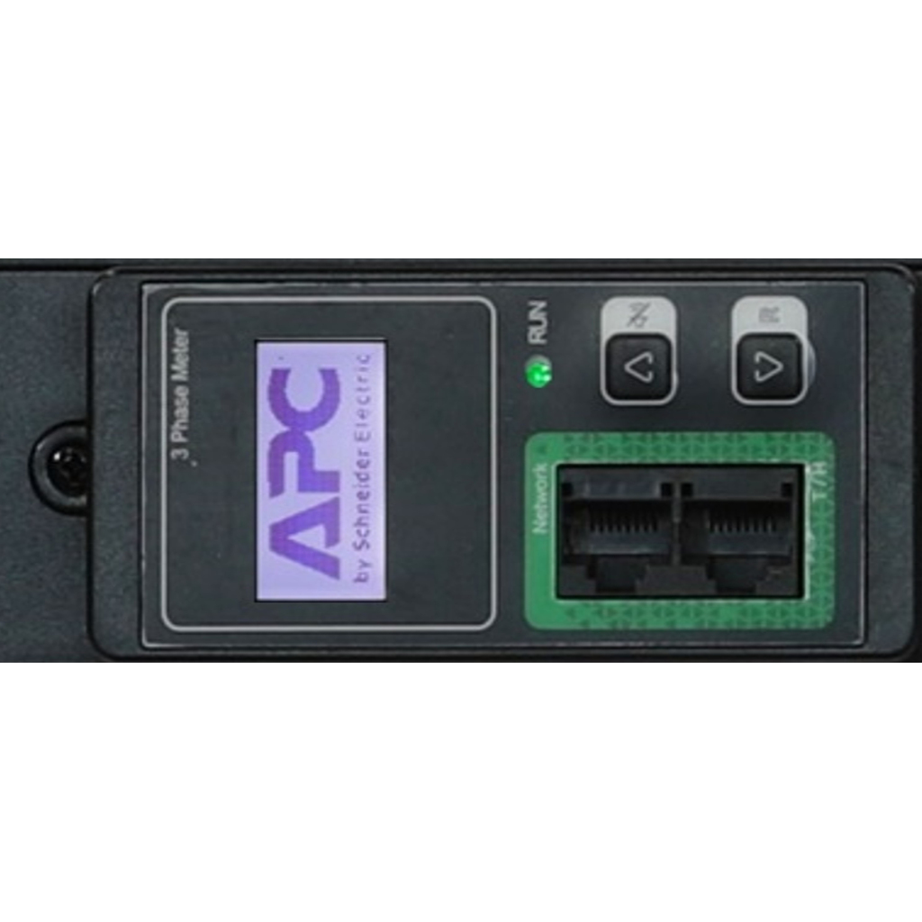 APC Easy Rack PDU, Metered, 0U, 3 Phase, 11kW, 230V, 16A, 21 x C13 and 3 x C19 outlets, IEC60309 3P+N+PE inlet - Image 3