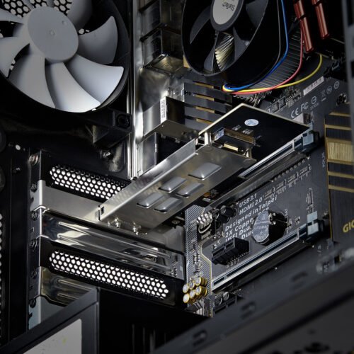 StarTech.com M.2 NVMe SSD to PCIe x4 Mobile Rack/Backplane with Removable Tray for PCI Express Expansion Slot, Tool-less Instal - Image 7