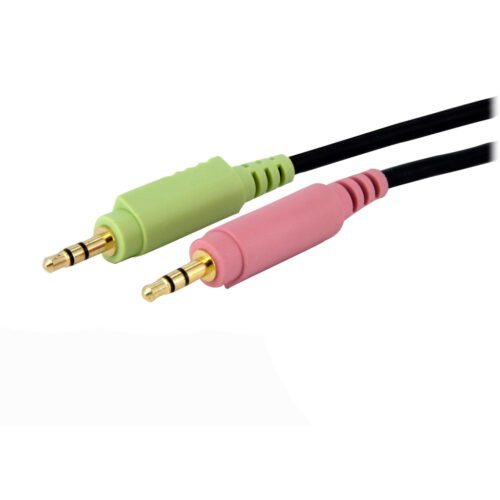 StarTech.com KVM Cable for DVI and USB KVM Switches with Audio & Microphone - 6ft - Image 3