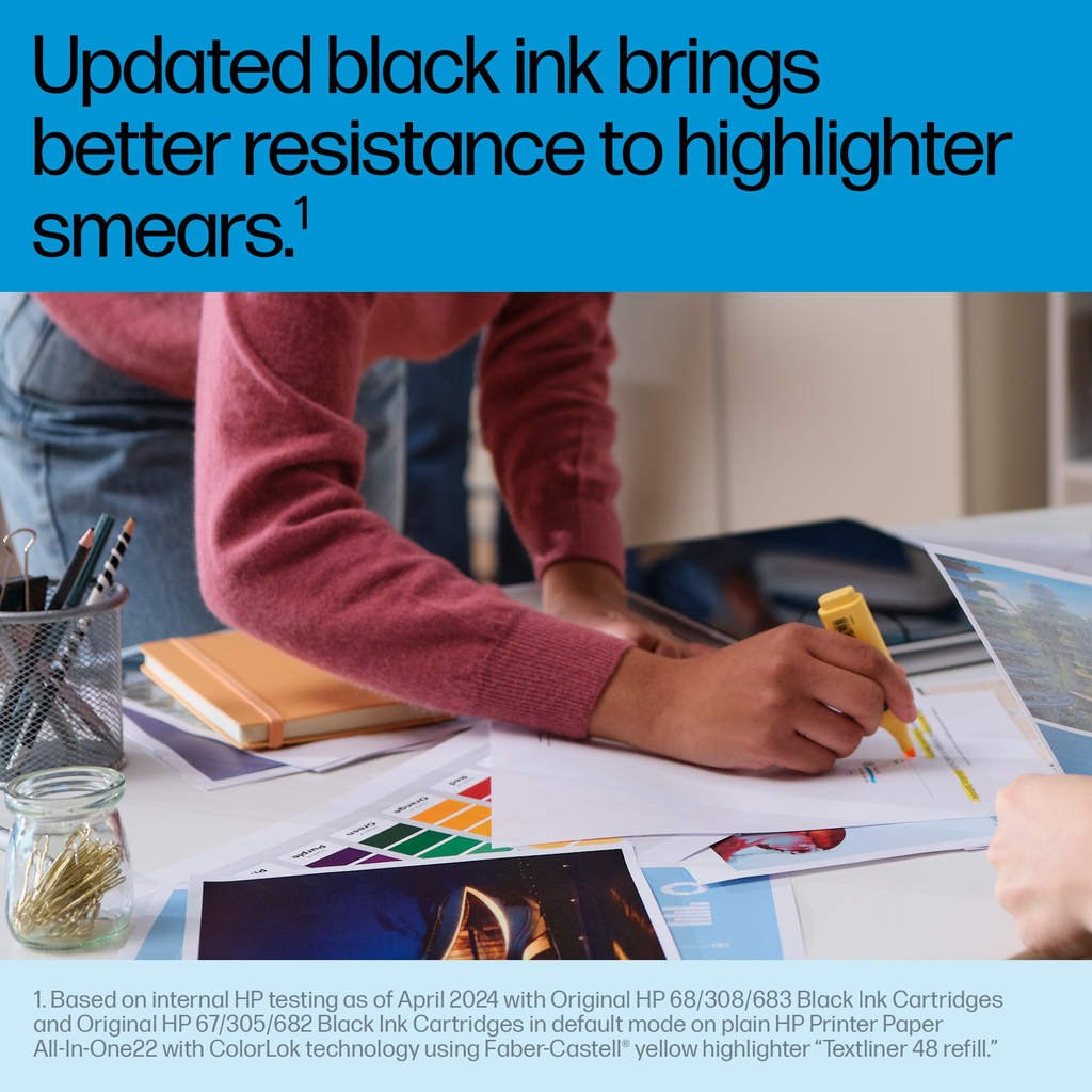 HP 308 Tri-color Original Ink Cartridge - Image 9