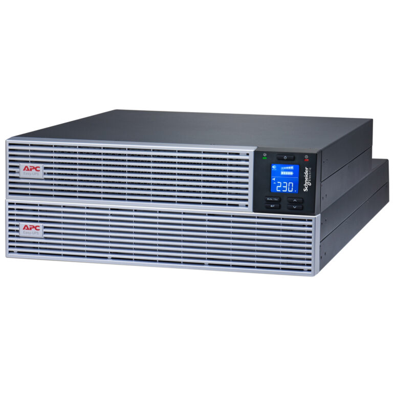 APC Easy UPS On-Line, 2000VA, Lithium-ion, Rack/Tower 4U, 230V, 6 IEC C13 outlets, Intelligent Card Slot, Extended runtime, W/