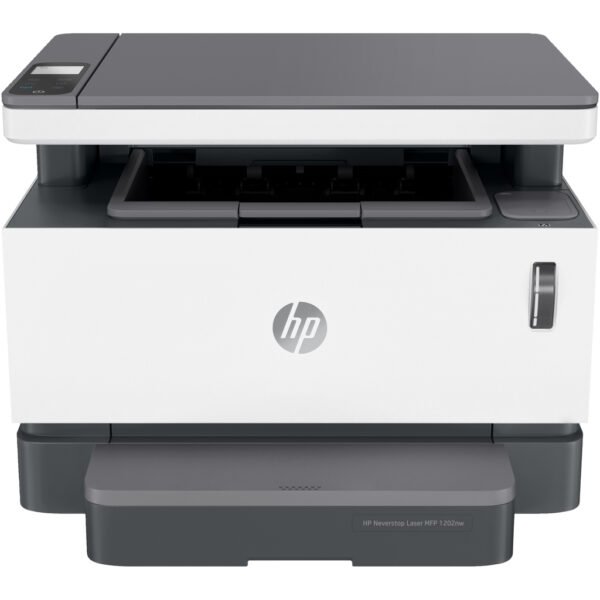 HP Neverstop Laser 1202nw Wireless Multifunction Black and white Printer, Copier, Scanner