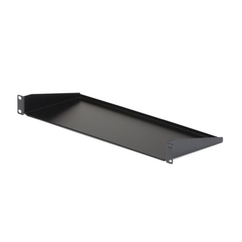 StarTech.com 1U Server Rack Shelf, Universal Rack Mount Cantilever Tray for 19" Network Equipment Rack/Cabinet, Heavy Duty Stee