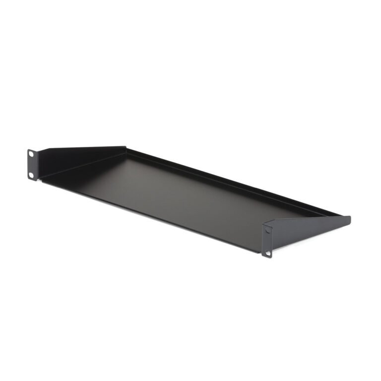StarTech.com 1U Server Rack Shelf, Universal Rack Mount Cantilever Tray for 19" Network Equipment Rack/Cabinet, Heavy Duty Stee