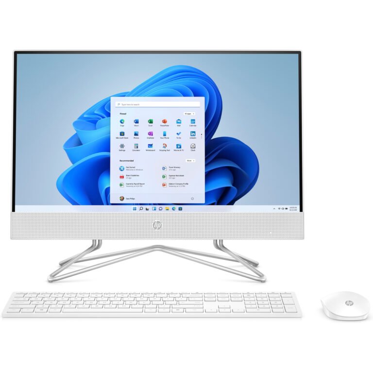 HP 22-dd2010na Intel® Pentium® Silver J5040 54.6 cm (21.5") 1920 x 1080 pixels All-in-One PC 4 GB DDR4-SDRAM 128 GB S
