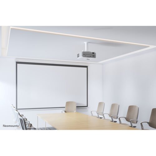 Neomounts BEAMER-C80WHITE Beamer ceiling mount - h 13-20 cm - full motion - Image 5