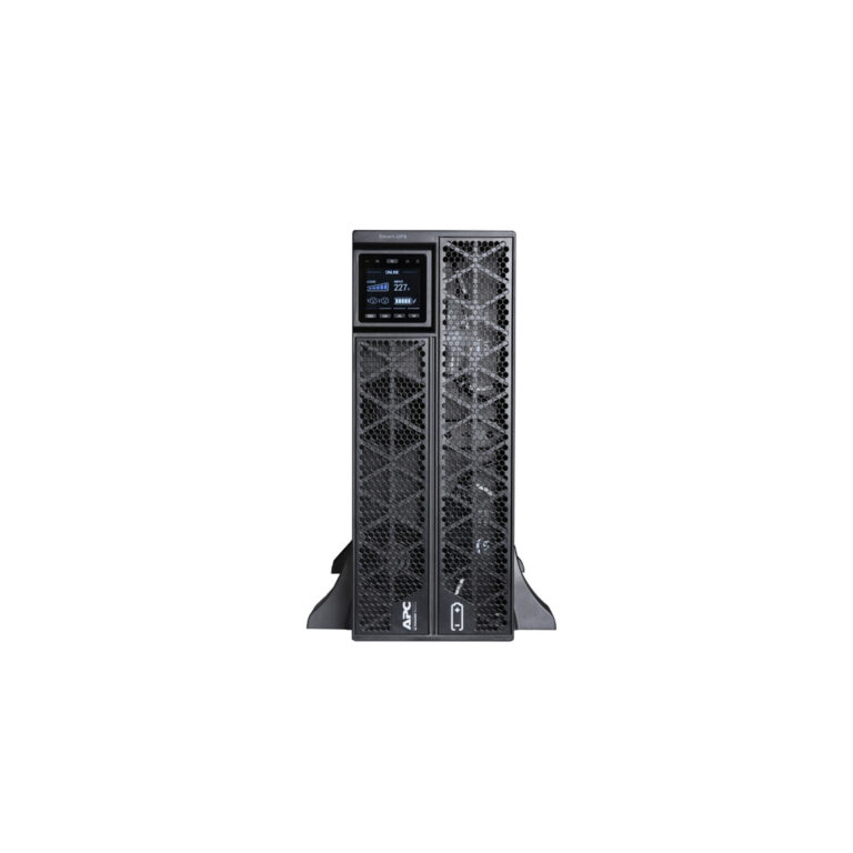 APC Smart-UPS On-Line, 5kVA/5kW, Rack/Tower, 230V, 2x IEC C13+1x IEC C19+Hard wire 3-wire (H+N+E) outlets, Network Card, W/O ra