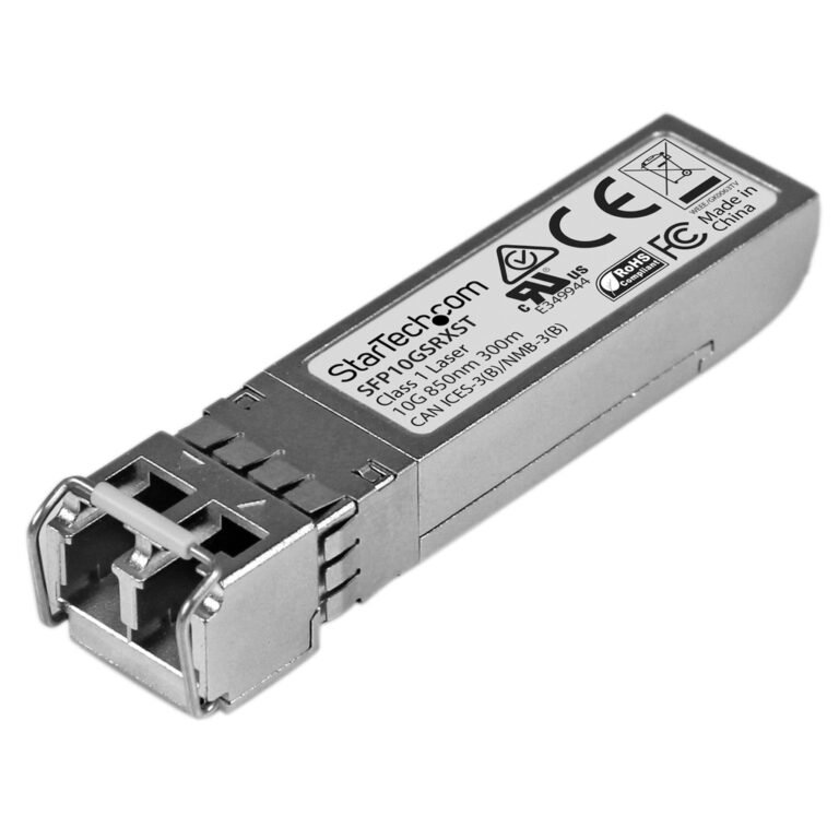 StarTech.com Cisco SFP-10G-SR-X Compatible SFP+ Transceiver Module - 10GBASE-SR~Cisco SFP-10G-SR-X Compatible SFP+ Module - 10G
