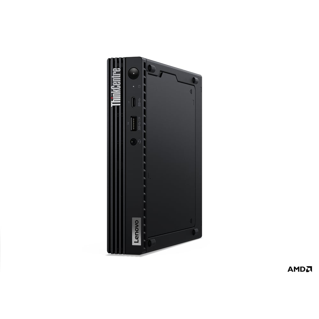 Lenovo ThinkCentre M75q AMD Ryzen™ 5 PRO 5650GE 8 GB DDR4-SDRAM 256 GB SSD Windows 11 Pro Mini PC Black - Image 6