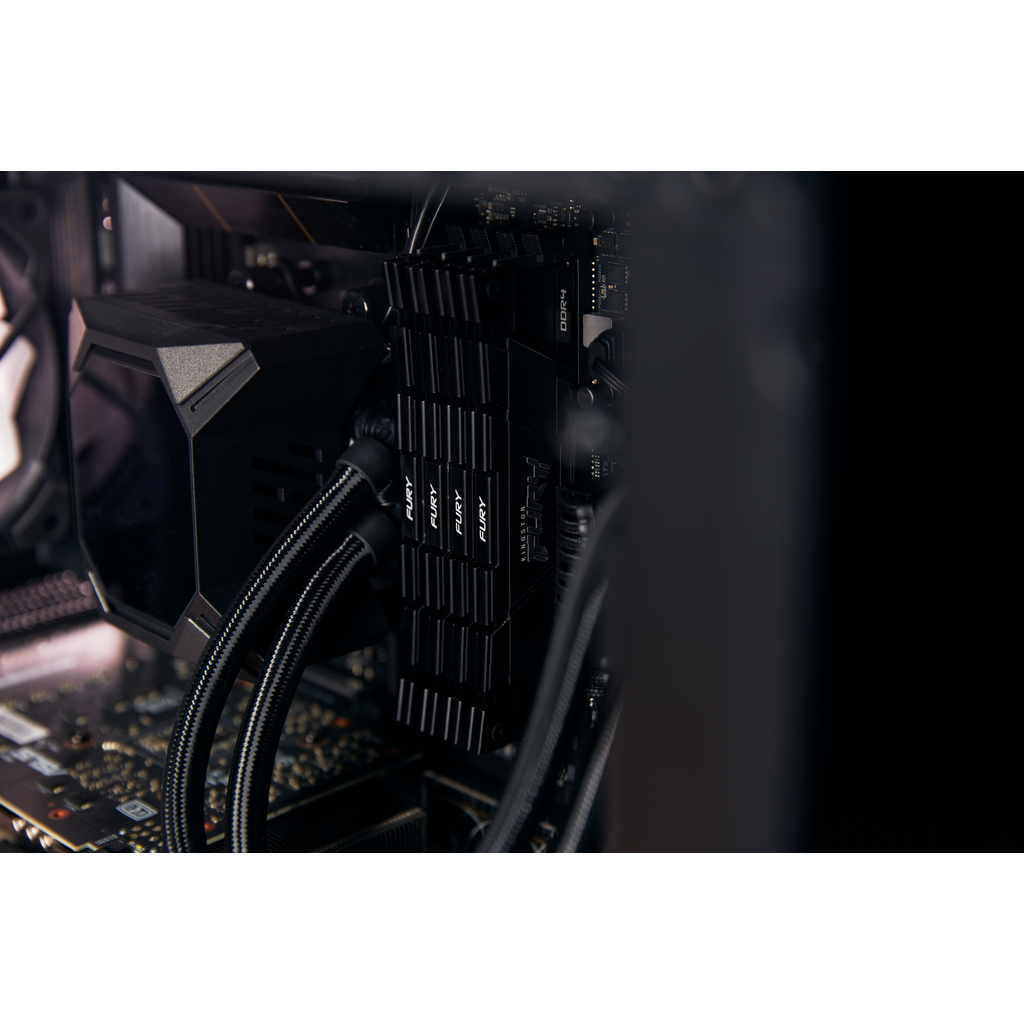 Kingston Technology FURY 64GB 3200MT/s DDR4 CL16 DIMM (Kit of 2) Renegade Black - Image 13