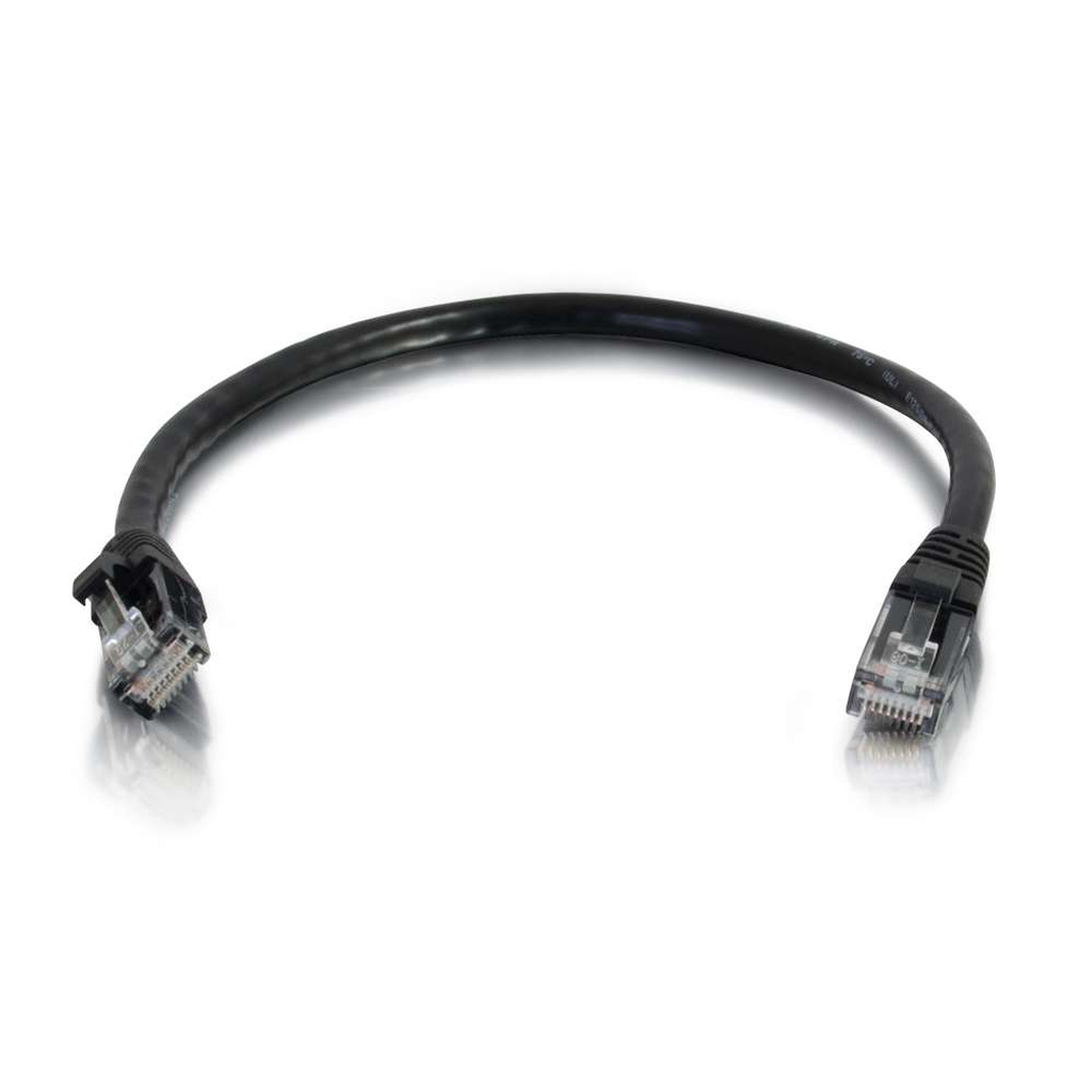 C2G 1m Cat5e Booted Unshielded (UTP) Network Patch Cable - Black - Image 7