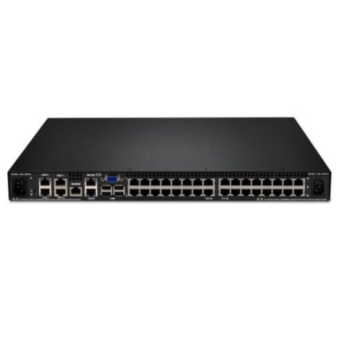 Lenovo 1754D2X KVM switch Rack mounting Black