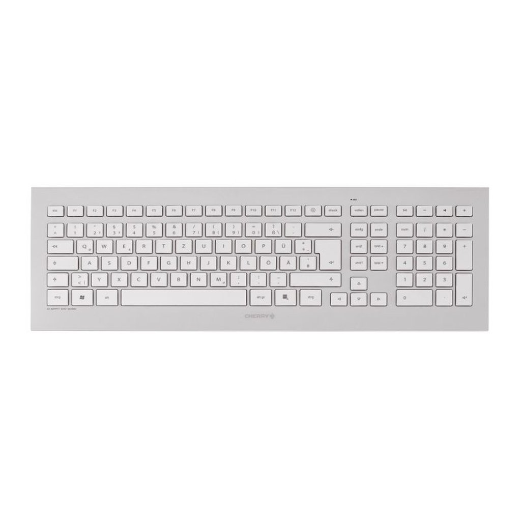 CHERRY DW 8000 keyboard Mouse included Universal RF Wireless QWERTY US English Silver, White - Image 3