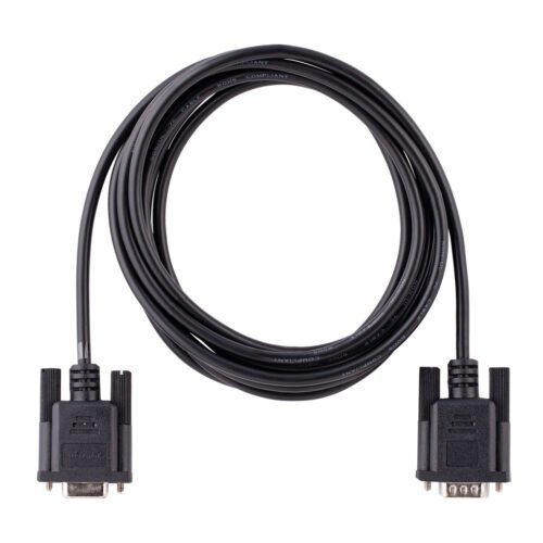 StarTech.com 3m RS232 Serial Null Modem Cable, Crossover Serial Cable w/Al-Mylar Shielding, DB9 Serial COM Port Cable Female to - Image 2