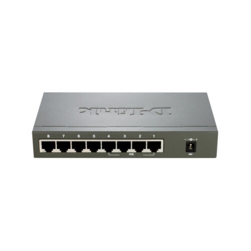 D-Link 8-port 10/100 Desktop Switch with 4 PoE Ports - Image 3