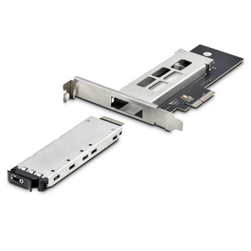 StarTech.com M.2 NVMe SSD to PCIe x4 Mobile Rack/Backplane with Removable Tray for PCI Express Expansion Slot, Tool-less Instal - Image 3