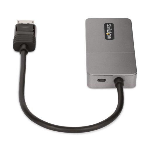 StarTech.com 3-Port MST Hub - DisplayPort to 3x HDMI, Triple 4K 60Hz Monitors, DP 1.4 Multi-Monitor Video Adapter, 1ft (30cm) B - Image 10
