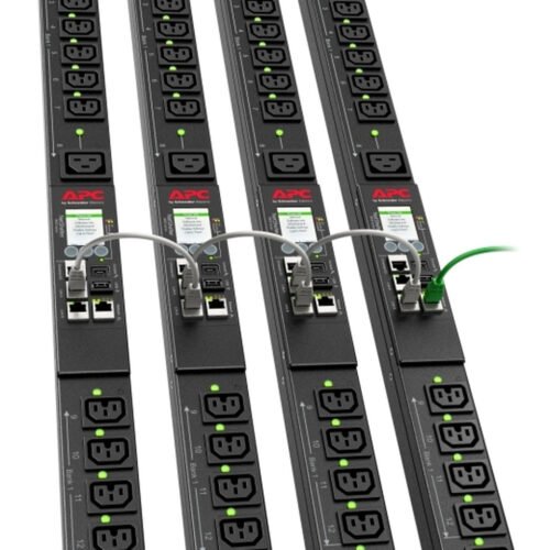 APC Rack PDU, 9000 switched, 0U, 30A, 200V and 208V, 21 C13 and C15, 3 C19 and C21 sockets - Image 2