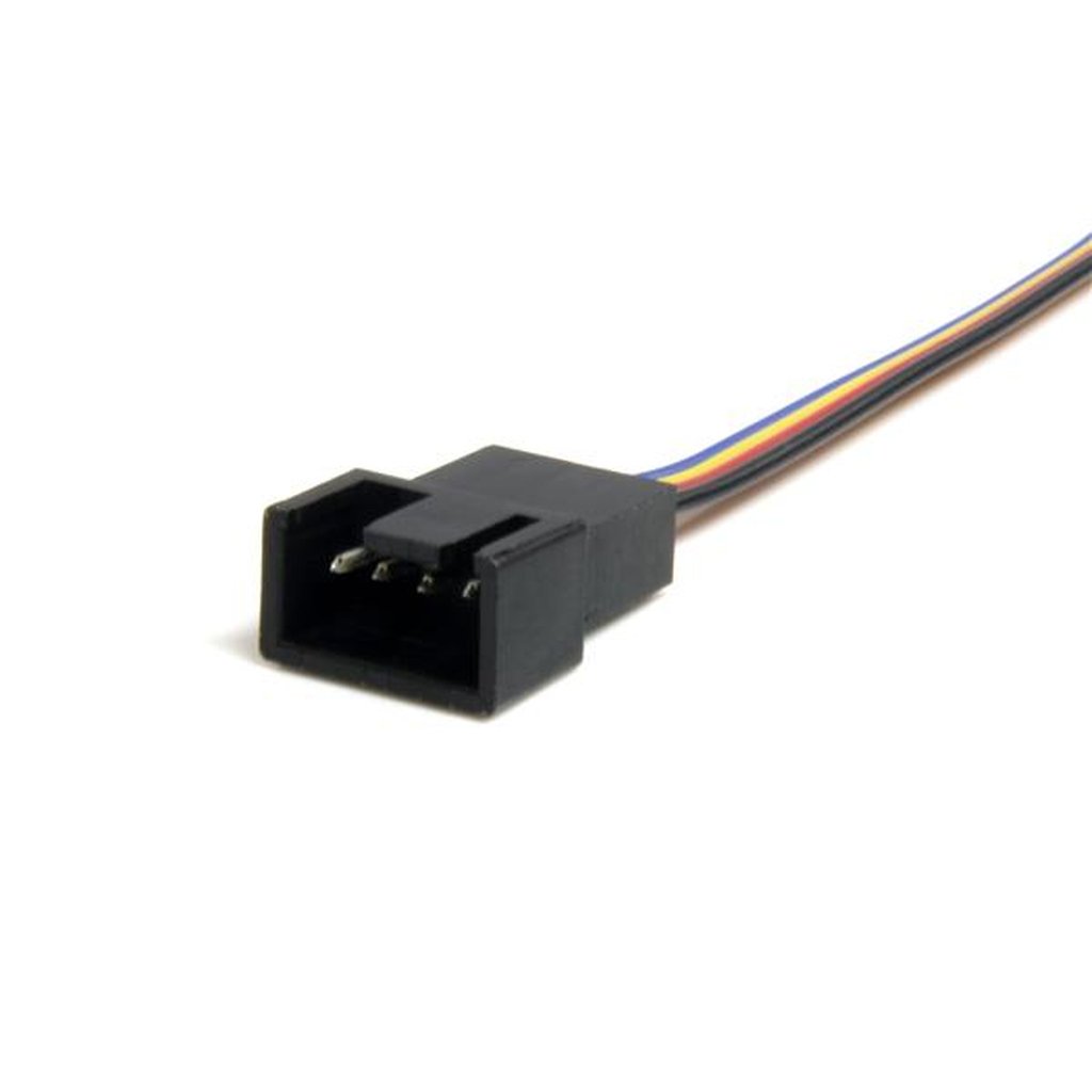 StarTech.com 12in 4 Pin Fan Power Extension Cable - M/F - Image 2