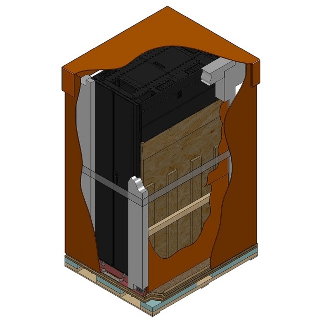 APC NetShelter SX, Server Rack Enclosure, 42U, Shock Packaging, 2000 lbs, Black, 1991H x 600W x 1070D mm - Image 14