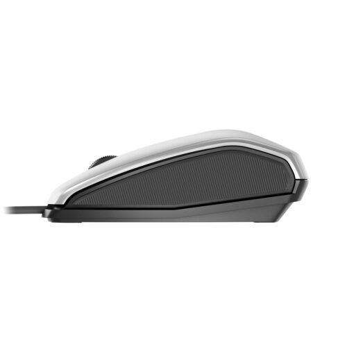 CHERRY MC 4900 Corded Fingerprint Mouse, Silver/Black, USB - Image 3