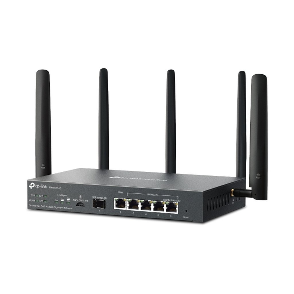 TP-Link Omada 4G+ Cat6 AX3000 Gigabit VPN Router - Image 3